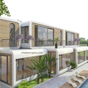 biệt thự sân vườn chị Mai