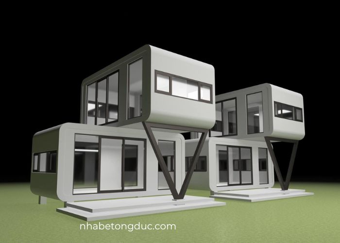 nhà bê tông đúc nguyên khối