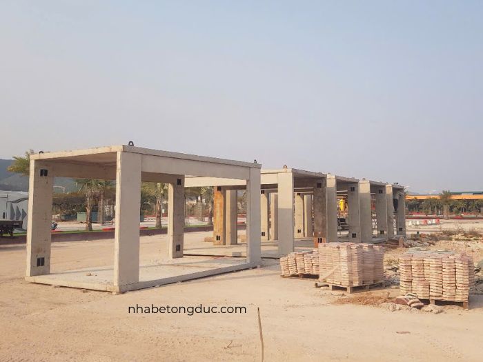 nhà bê tông đúc sẵn lắp ghép