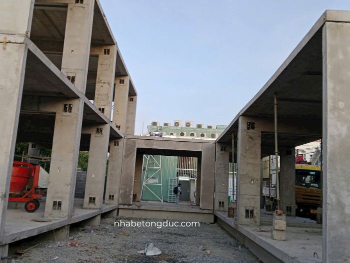 nhà bê tông đúc sẵn lắp ghép