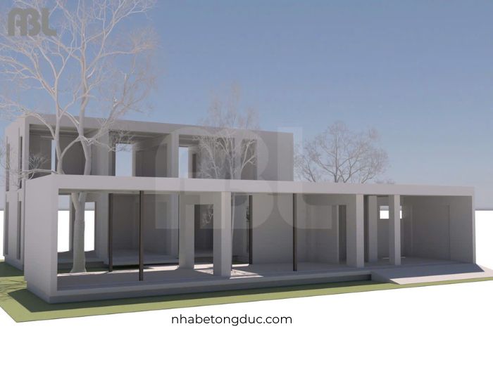 nhà bê tông đúc sẵn lắp ghép