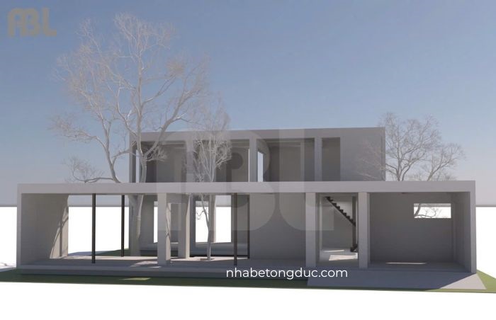 nhà đúc bê tông module