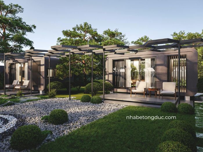 nhà đúc bê tông module