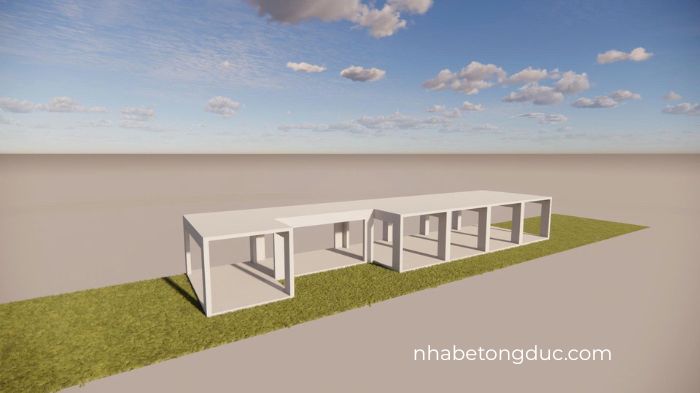 module bê tông đúc sẵn 
