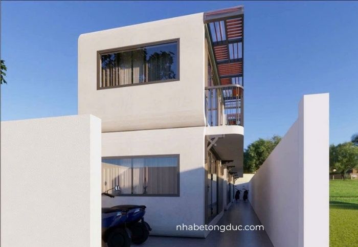 nhà bê tông đúc sẵn
