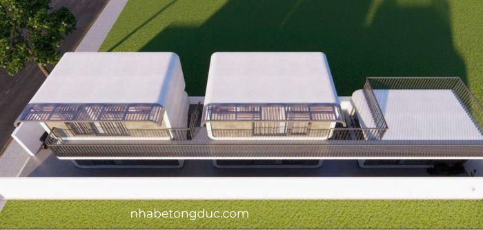 nhà bê tông đúc sẵn