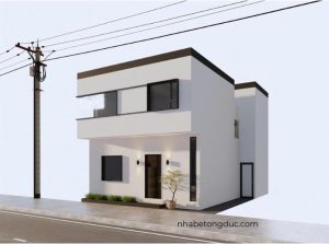 nhà bê tông đúc sẵn