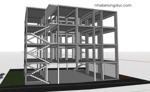 nhà bê tông đúc sẵn