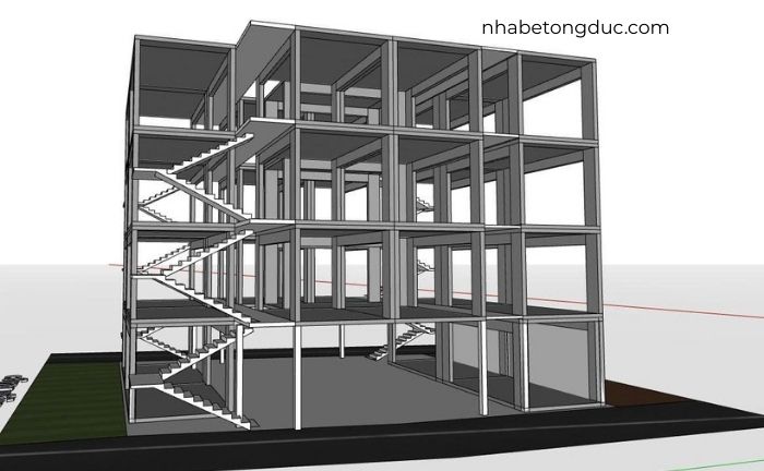 nhà bê tông đúc sẵn
