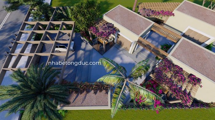 module nhà bê tông đúc sẵn V05A