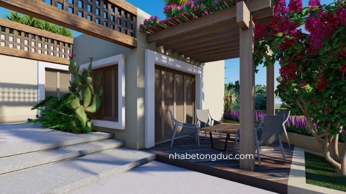module nhà bê tông đúc sẵn V05A