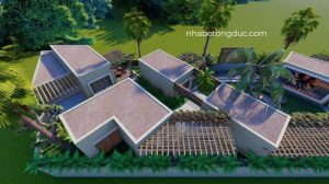 module nhà bê tông đúc sẵn V05A